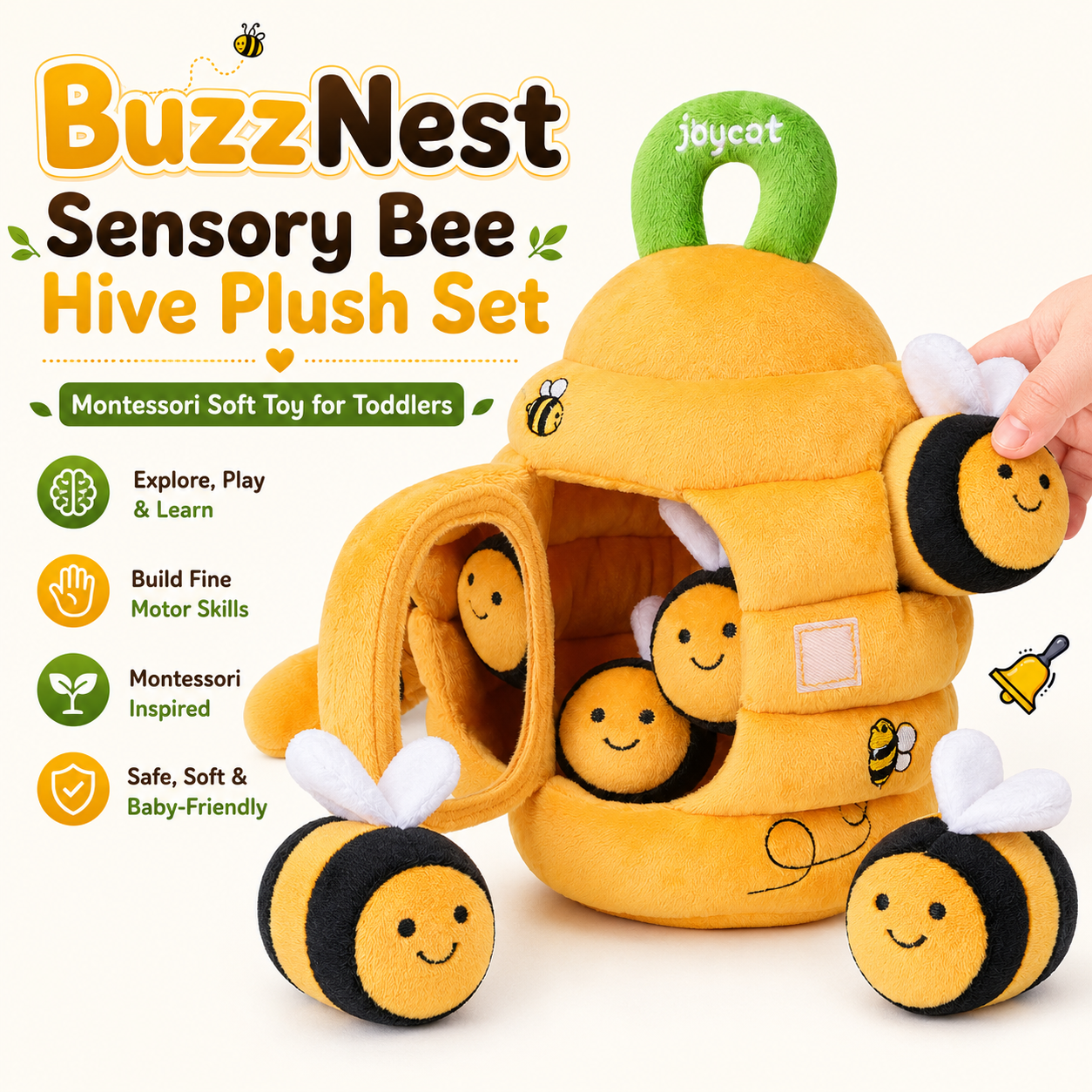 Bee Hive Sensory Plush