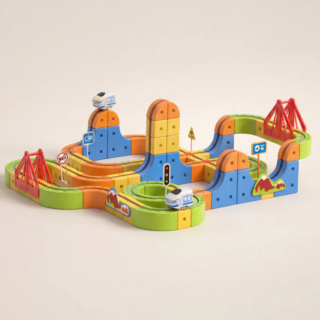 Infinity Racer Magnetic Train Toy