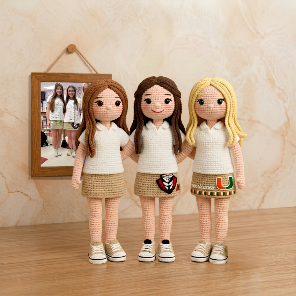 Personalized Crochet Doll From Photo