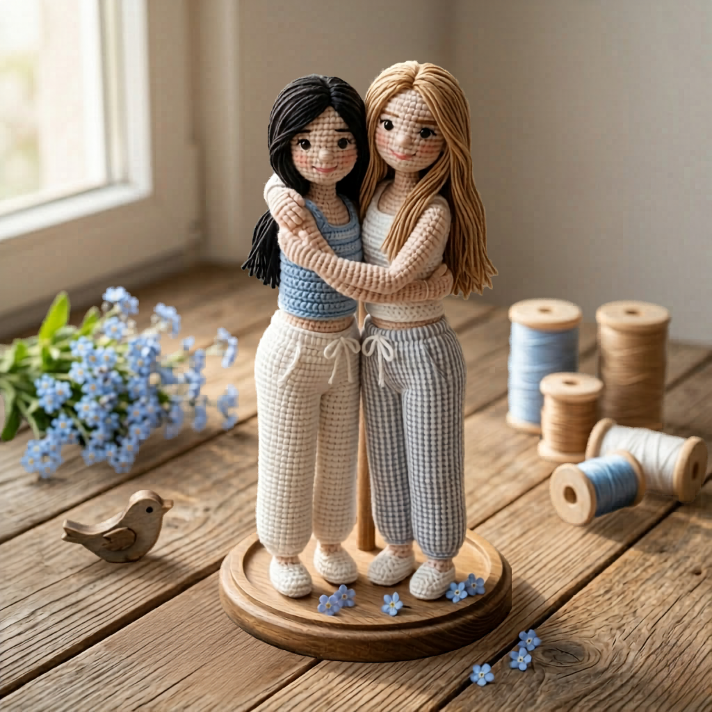 Personalized Crochet Doll From Photo