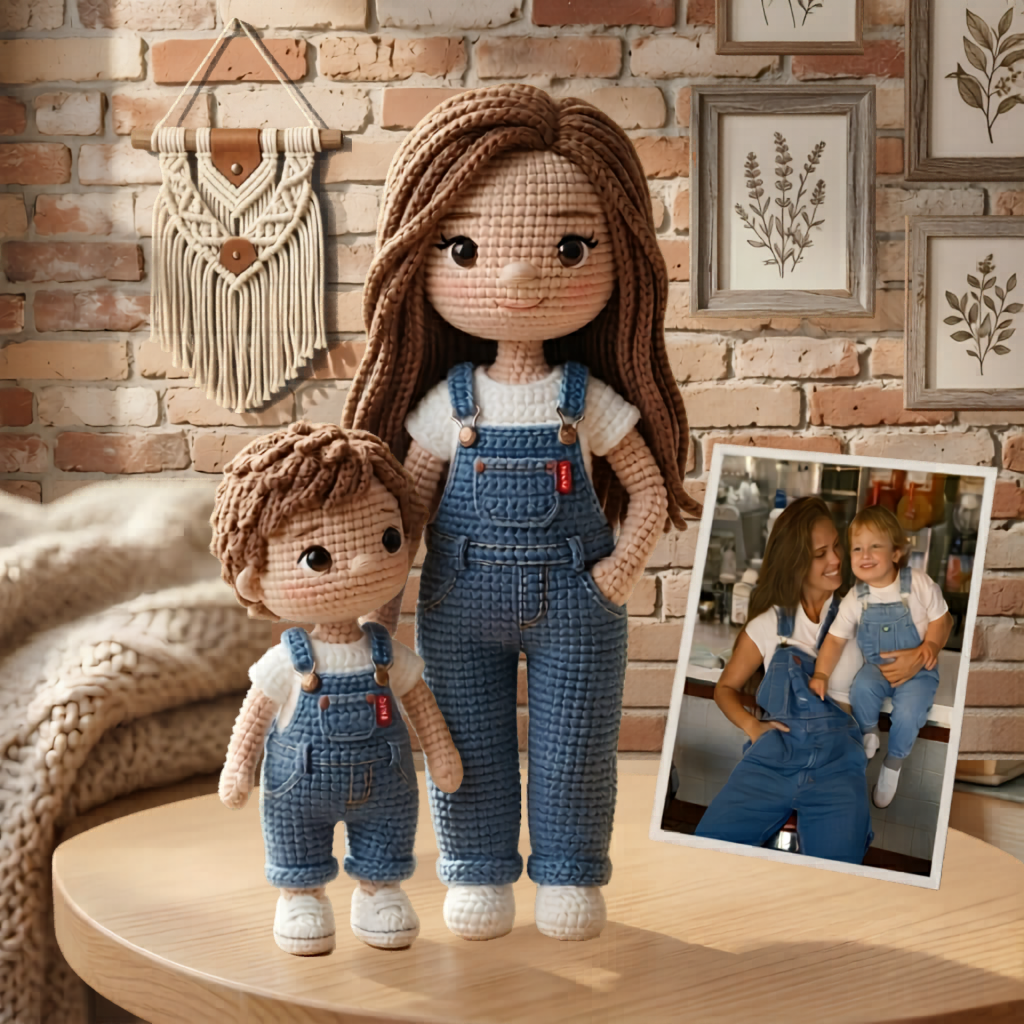 Personalized Crochet Doll From Photo