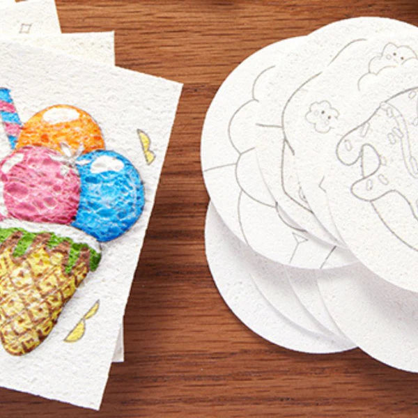 Magic Foam 3D Texture Painting Kit – 44-Piece Creative Art Set for Kids