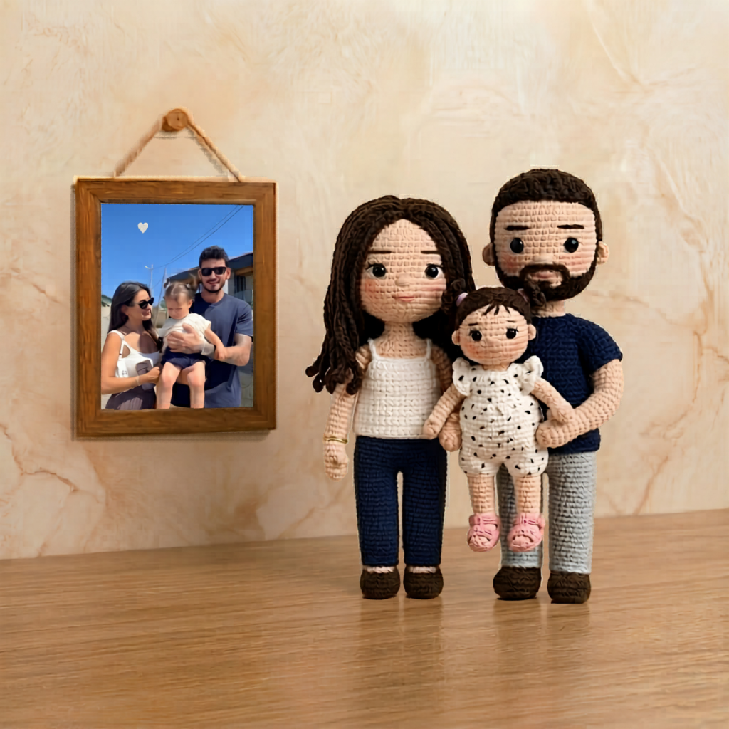Personalized Crochet Doll From Photo