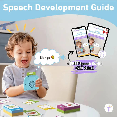 🎓 Montessori Talking Flash Cards — Learn First Words Through Play