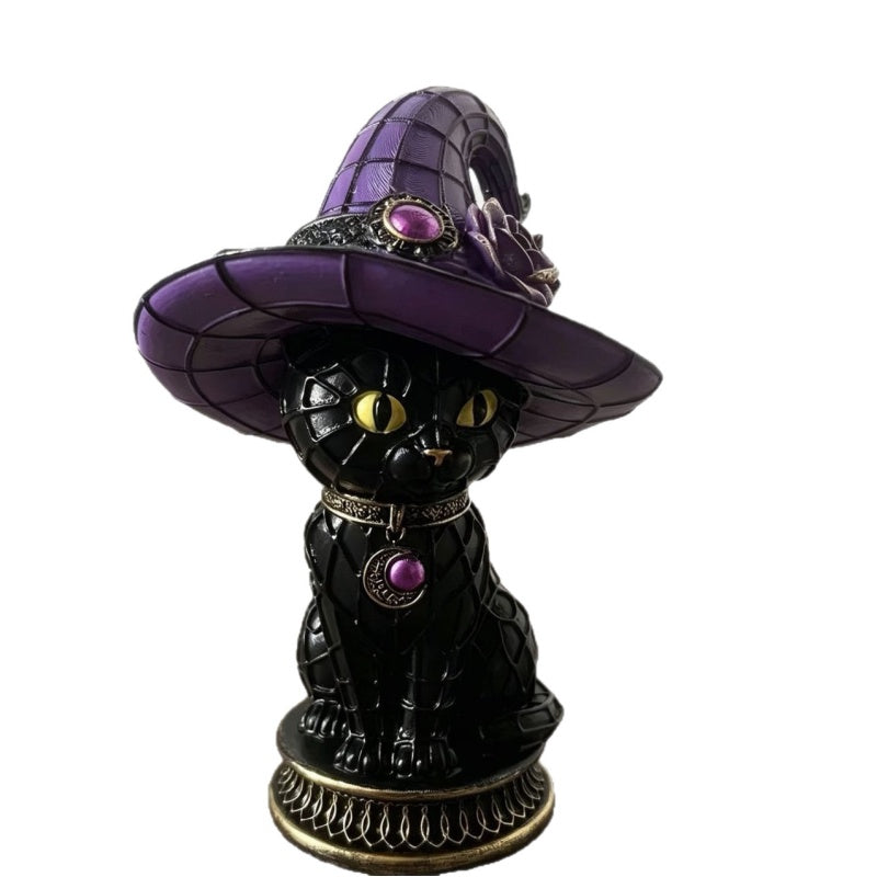 Witch & Cat Table Lamp
