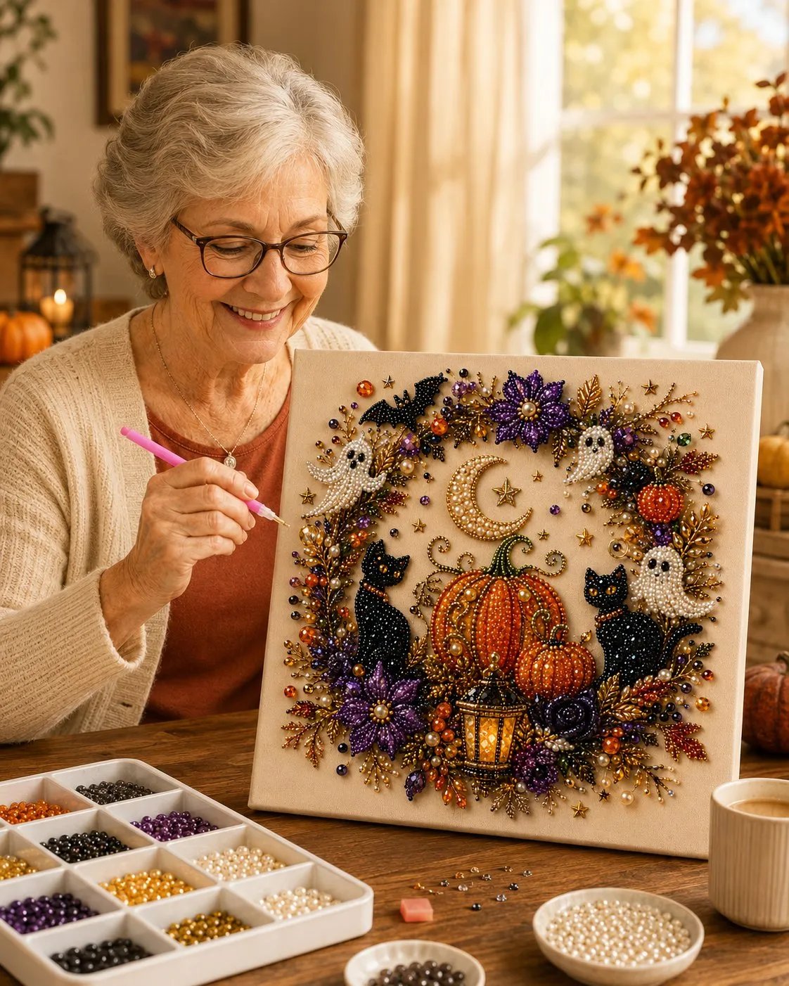 🎃Halloween DIY Diamond Art Kit