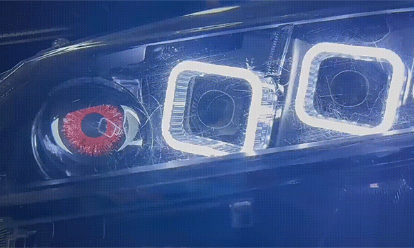 LED Devil Eyes Headlights-visual feast