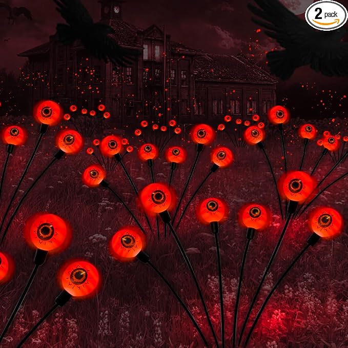 Outdoor Halloween Decorations Solar Spooky