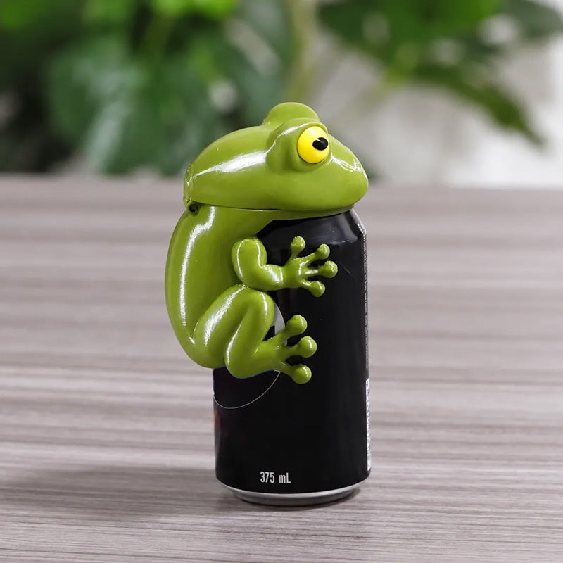 🐸Cute Frog Can Topper