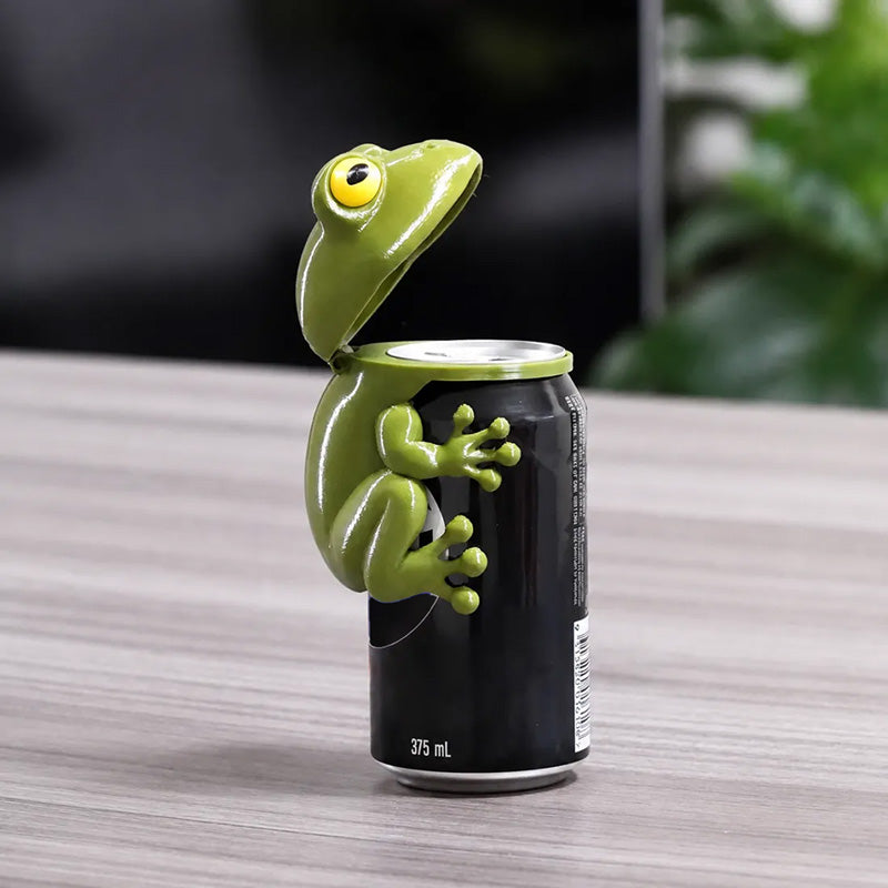 🐸Cute Frog Can Topper