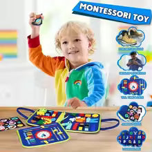Little Learners Montessori Busy Book