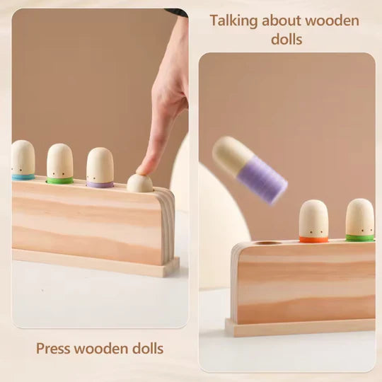 Montessori Color Matching Peg Board – Fine Motor Learning Toy for Babies & Toddlers