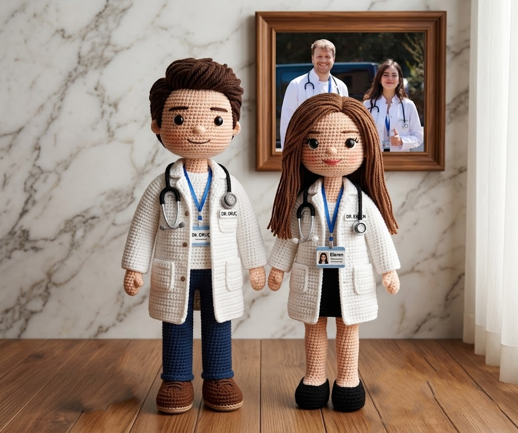 Personalized Crochet Doll From Photo