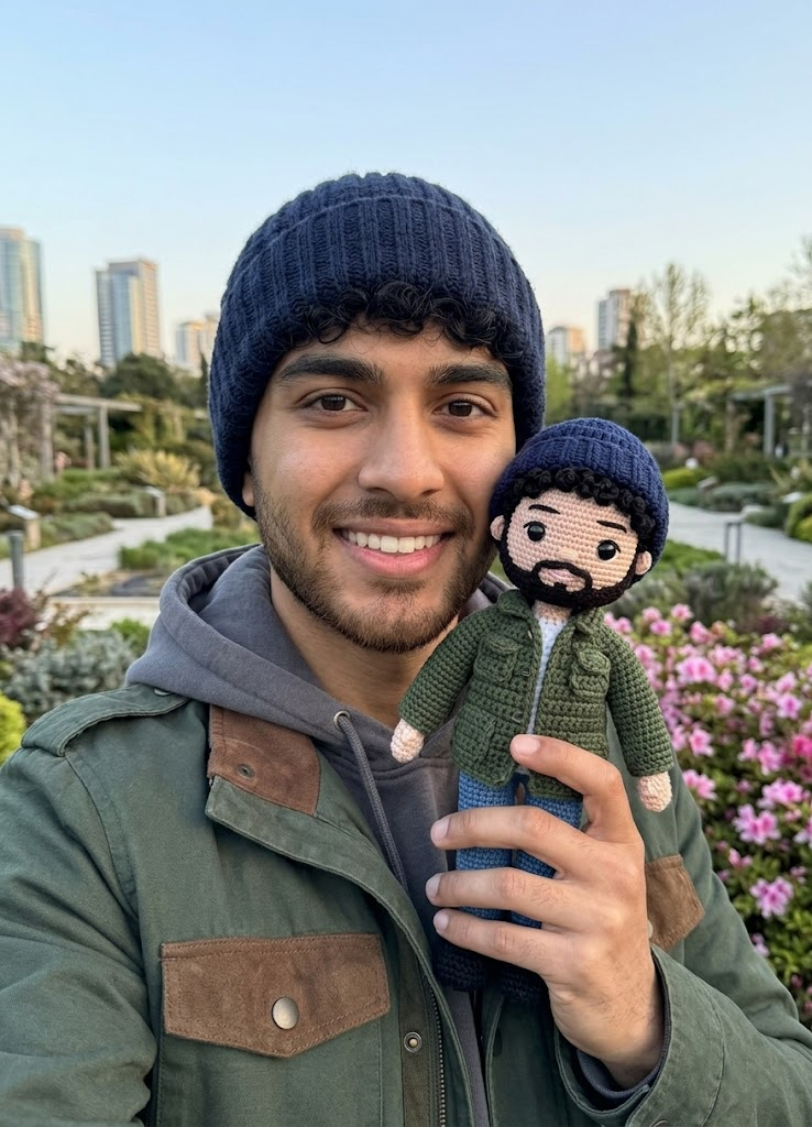 Custom Mini Me Crochet Doll From Photo