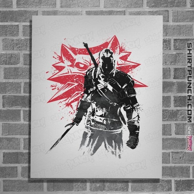 The Witcher Sumi-e