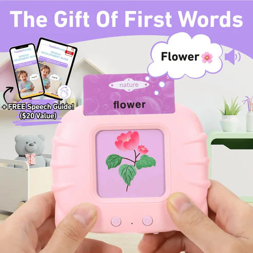 🎓 Montessori Talking Flash Cards — Learn First Words Through Play