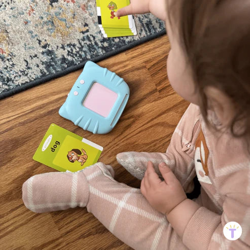 🎓 Montessori Talking Flash Cards — Learn First Words Through Play