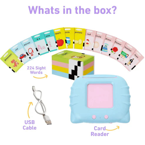🎓 Montessori Talking Flash Cards — Learn First Words Through Play
