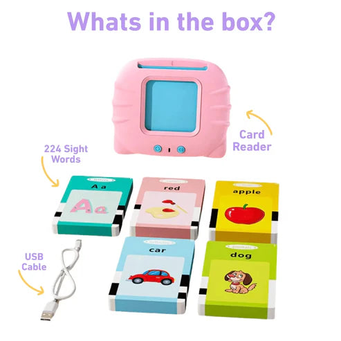 🎓 Montessori Talking Flash Cards — Learn First Words Through Play
